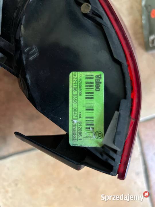 VW Fox lampa tył prawa europa oryginał Odolanów