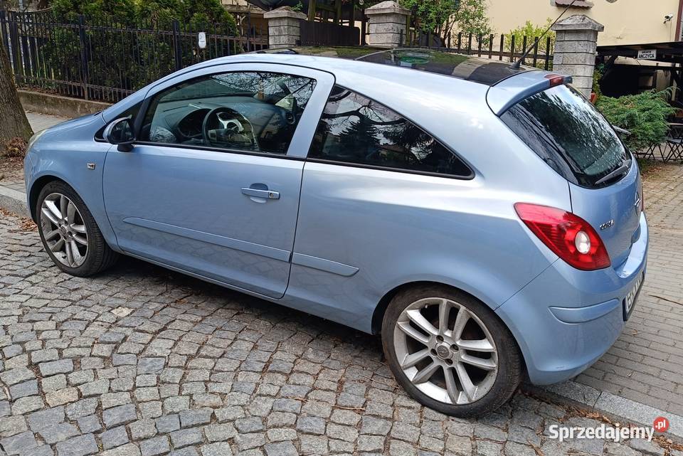 Opel Corsa d szyberdach bagażnik rowerowy 117800 80KM małopolskie Kraków