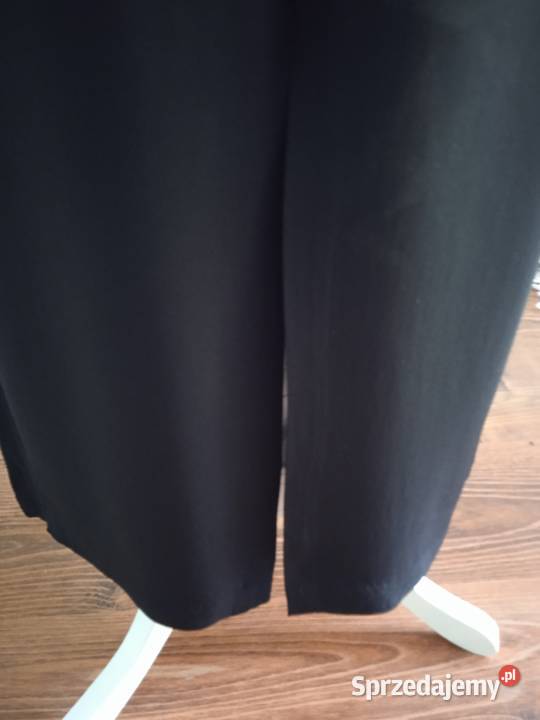 CZARNA DŁUGA SEXY SUKNIA Z ŻORŻETY LAURA ASHLEY wielkopolskie Piła