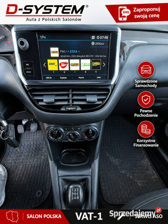 Peugeot 208 VAT 1 208 PEUGEOT podlaskie Białystok sprzedam