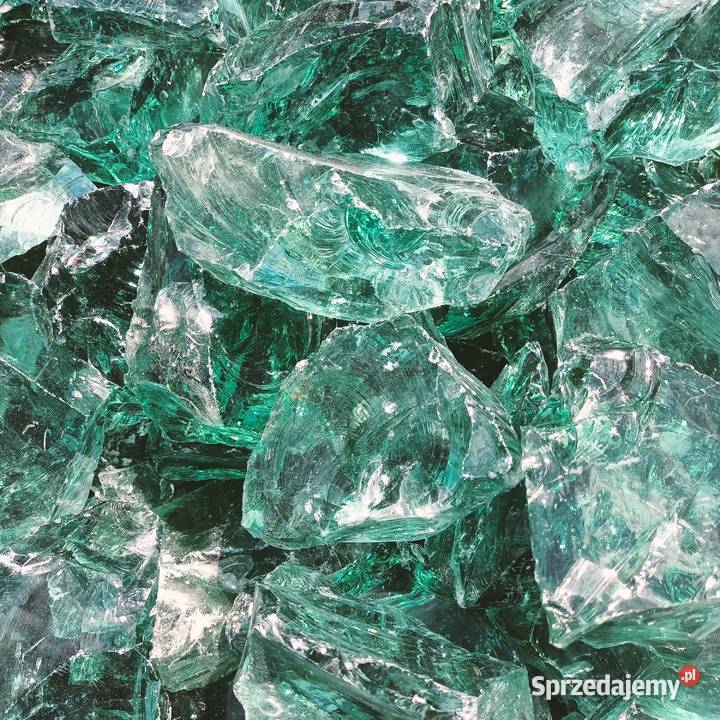 Bryły Szklane Kamień Szklany Kora Kamienna Białą Jaworzno