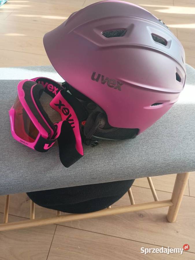 Kask Narciarski Uvex 5155 odcienie różu zachodniopomorskie Sławno