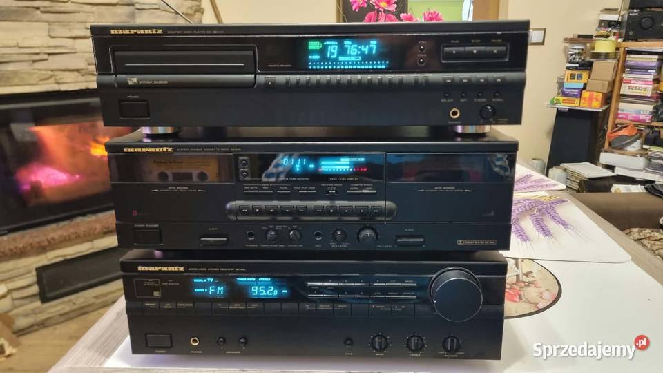 Amplituner Marantz SR60L Deck Marantz SD525 Warta sprzedam
