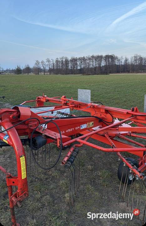 Zgrabiarka kuhn 4521 Przewracarka Przetrząsarka mazowieckie Ostrów Mazowiecka