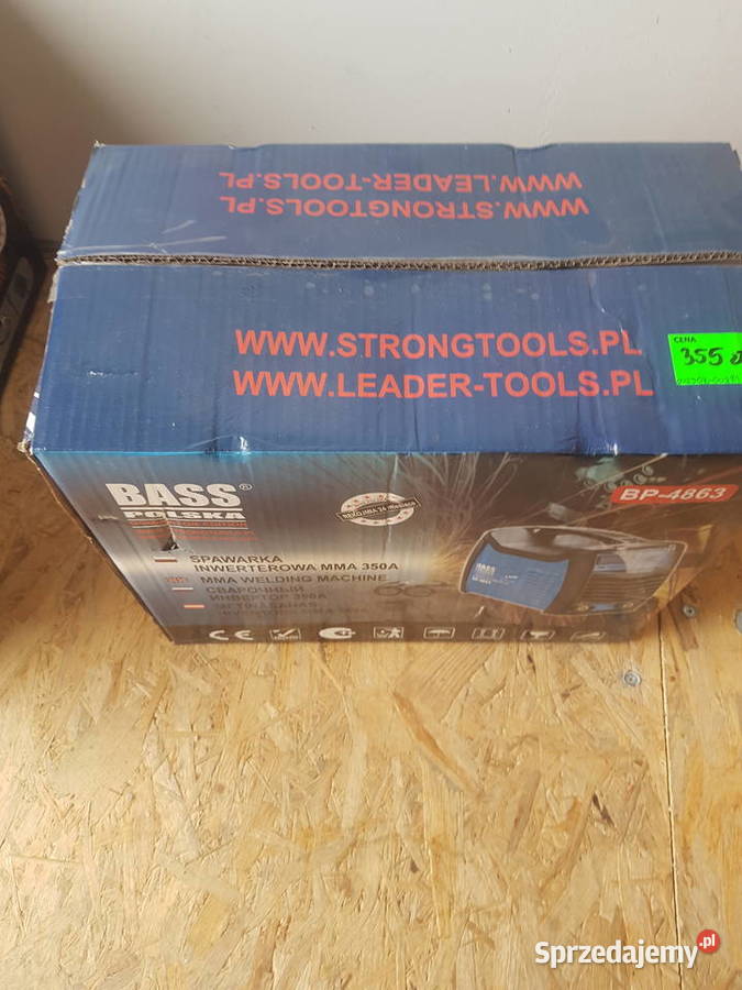 BASS POLSKA SPAWARKA INWERTOROWA 350A PRZEWÓD 4M Elektryczne Głogowa