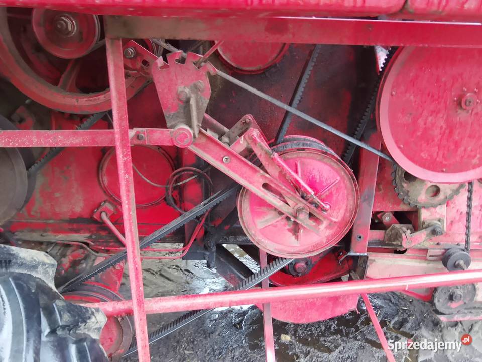 Kombajn zbożowy Massey Ferguson 187 z Skaryszew
