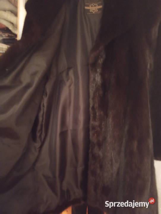 Futro z norek czarne Janów Lubelski