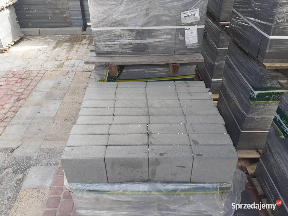 Palisada Maxima 40x80x8 Popielaty Libet Obrzeże Wielogóra