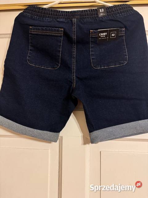 Spodenki jeansowe krótkie męskie nowe 32 Carry Częstochowa sprzedam