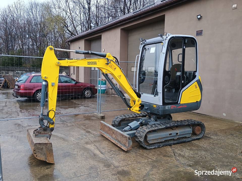 Minikoparka Wacker Neuson ET24 2021r sprzedam