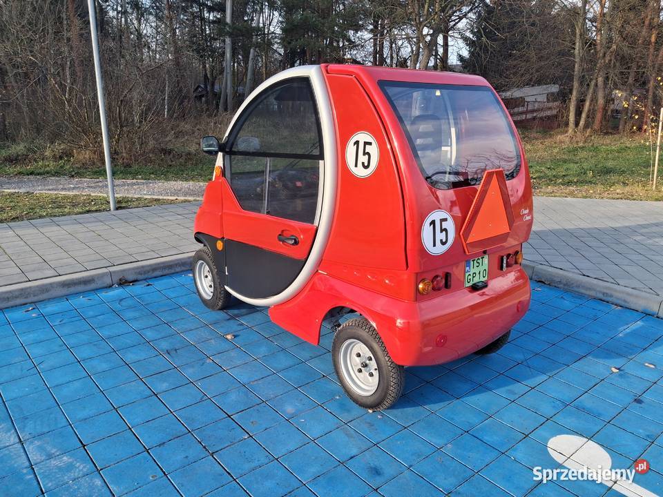 Pojazd elektryczny LEICHTMOBILE CHARLY 4 do 15 h Rok produkcji 2019