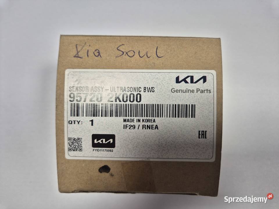 Kia czujnik parkowania wielkopolskie Ślesin