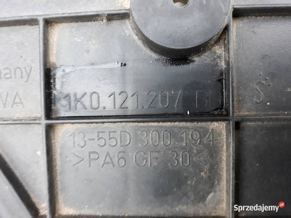 VW GOLF V 5 OBUDOWA WENTYLATORA WIATRAKA osobowe Karoseria Międzychód sprzedam