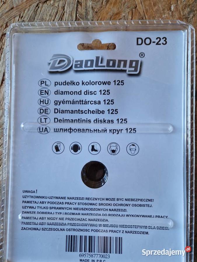 Tarcza tarnik frez do drewna metalowa 125 mm Tarcze Głogowa