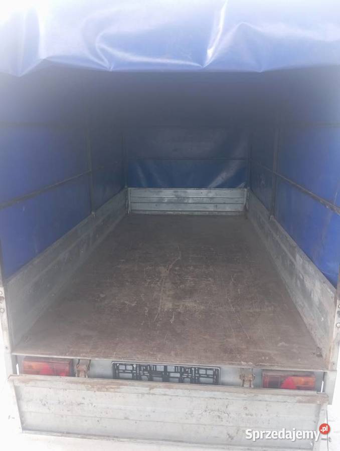 Przyczepka samochodowa lekka burtowe Lubin