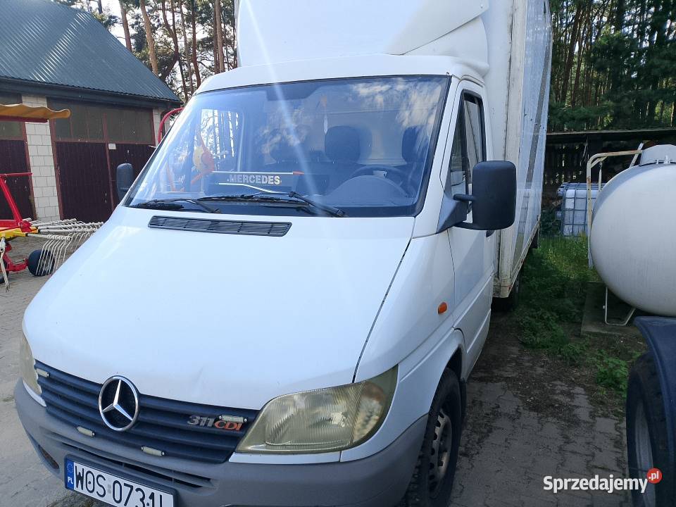 Sprzedam Mercedes sprinter do przewozu zwierząt Ostrołęka sprzedam