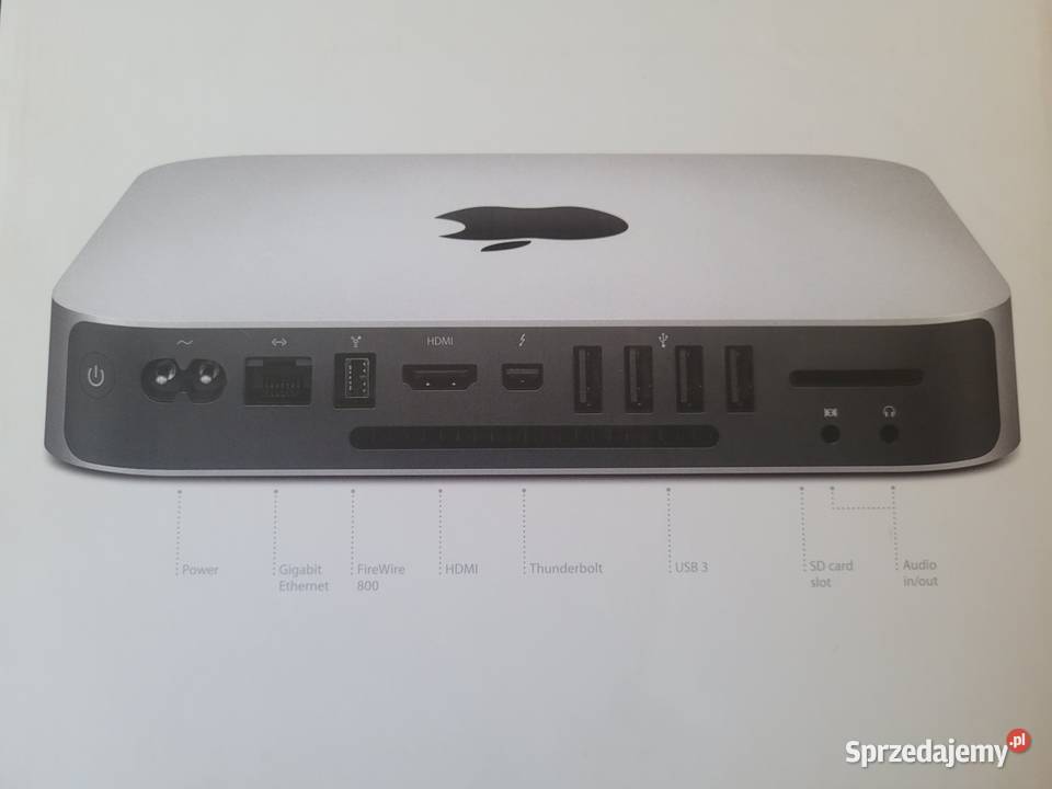 Mac Mini Late 2012 i7 48 16 GB RAM 275 GB SSD Pamięć RAM 16 małopolskie Kraków