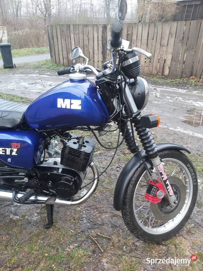Mz Etz 125 zarejestrowana ubezpieczona Lubniewice