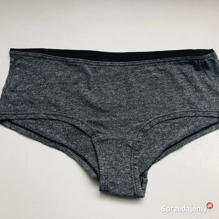 majtki szare siwe HM xs 34 Figi i stringi Toruń