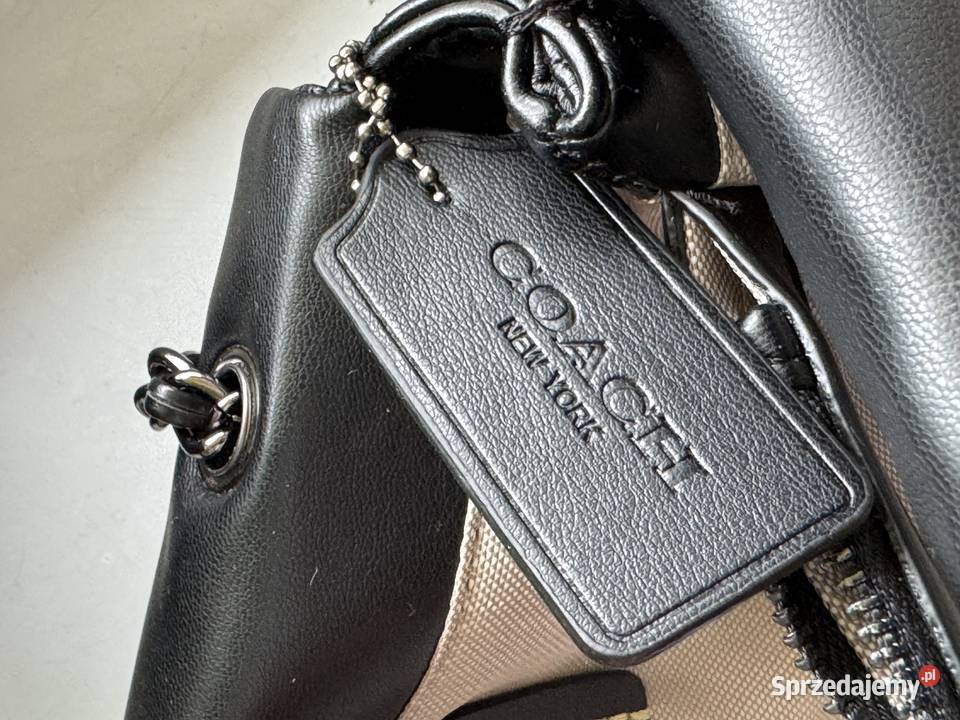 Torebka coach czarna Swarzędz