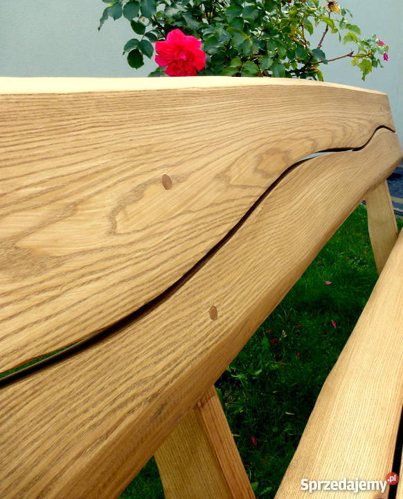 Meble z litego drewniane dębowe ławki stoły do