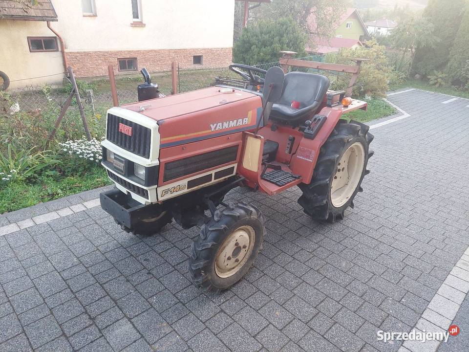 Yanmar f 14 d traktorek 4x4 kubota iseki 14 Domaradz