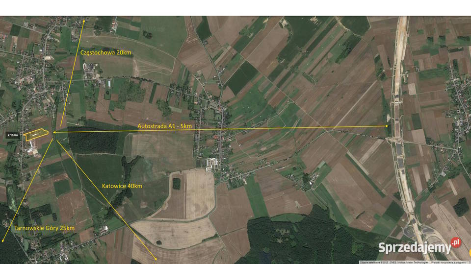 Dzialka Psary sprzedam