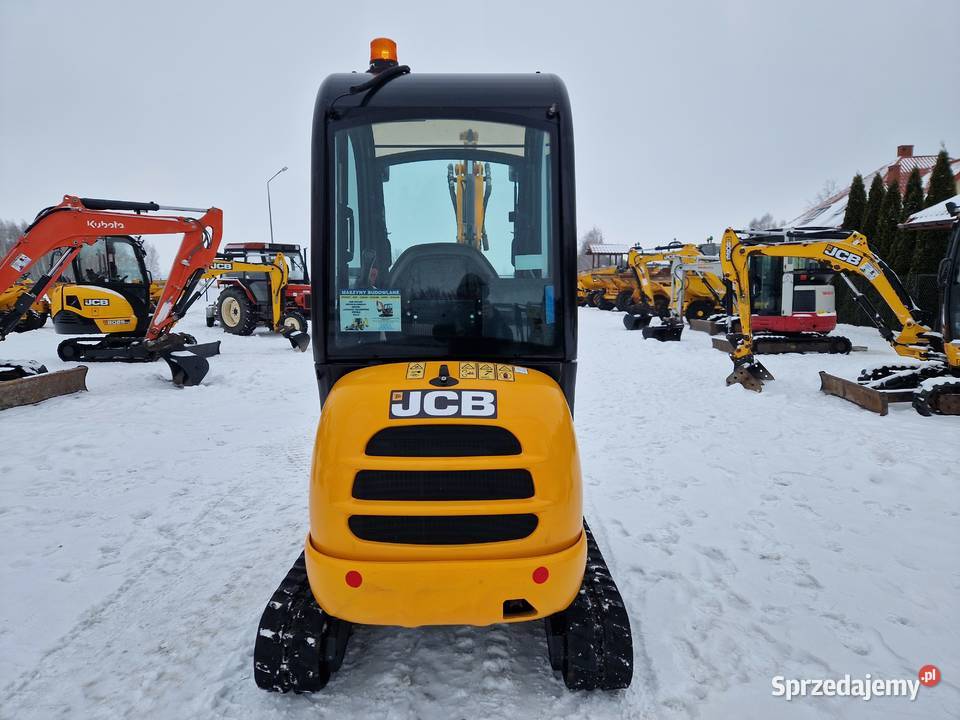 Minikoparka JCB 8018 CTS 2017r 1900mtg rozsuwane Ryżki