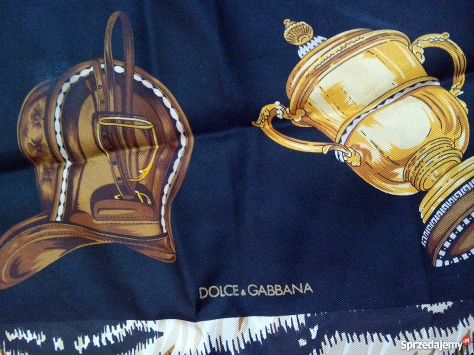 NOWA Dolce Gabbana foulards ORYGINAŁ hologram Koszalin sprzedam