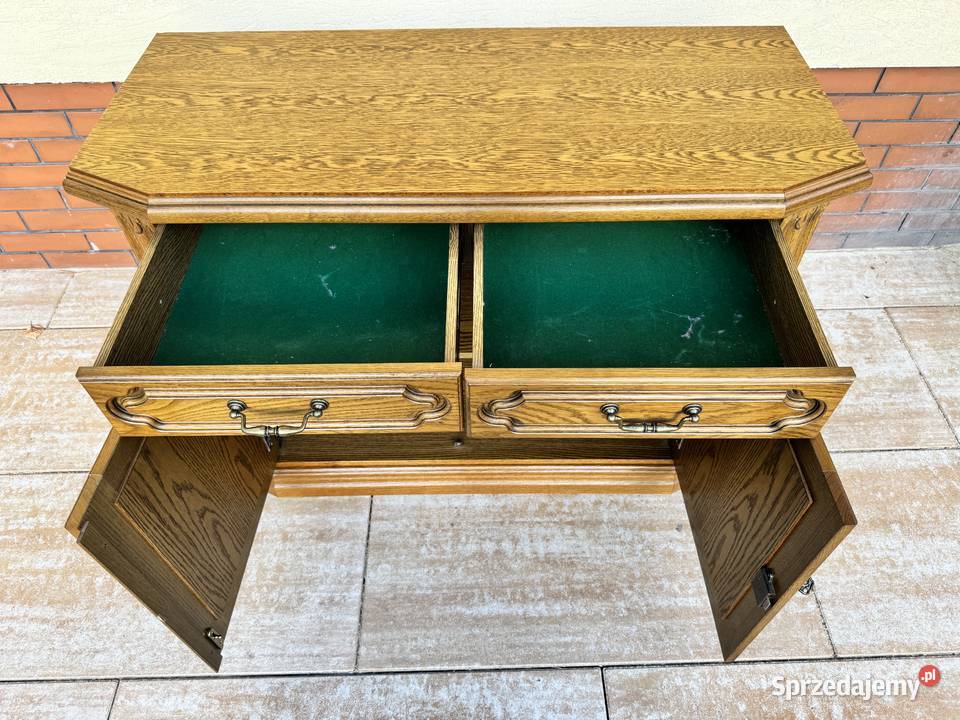 Komoda dębowa stylowa szafka bieliźniarka Garwolin