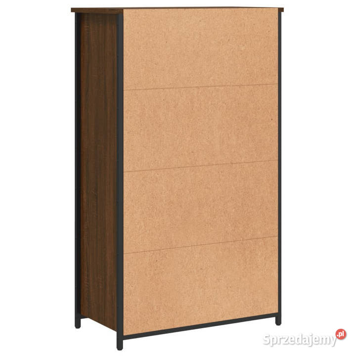 Szafka brązowy dąb 62x32x1035 materiał