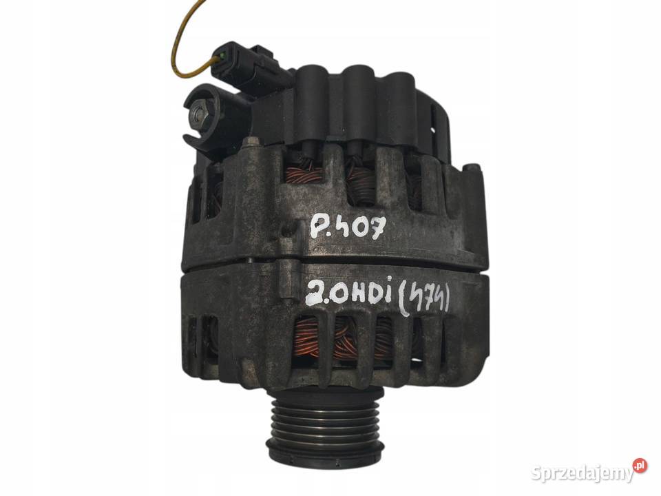 ALTERNATOR Peugeot 407 20 HDI valeo 9661544880 lubelskie Chełm sprzedam