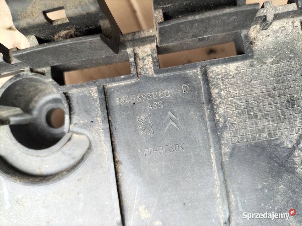 PEUGEOT 407 9645693080 PODSTAWA AKUMULATORA Części samochodowe Kamień-Kolonia