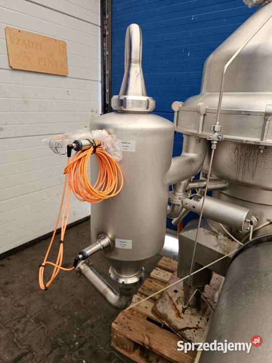 Wirówka Alfa Laval używana jako odpieniacz Produkcja Krotoszyn