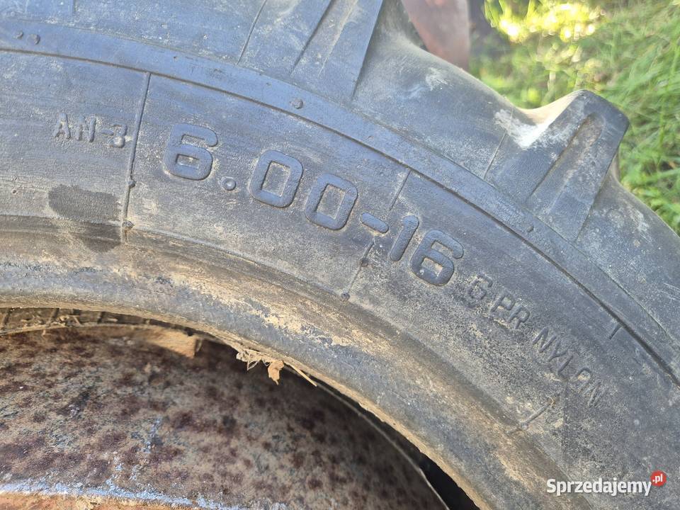 Opona jodełka 600 16 Bucze