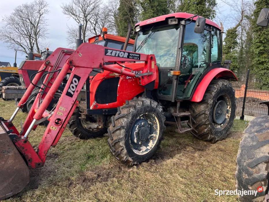 Ciągnik Zetor Proxima 6441 z turem tur Trac Lift Dziedzice