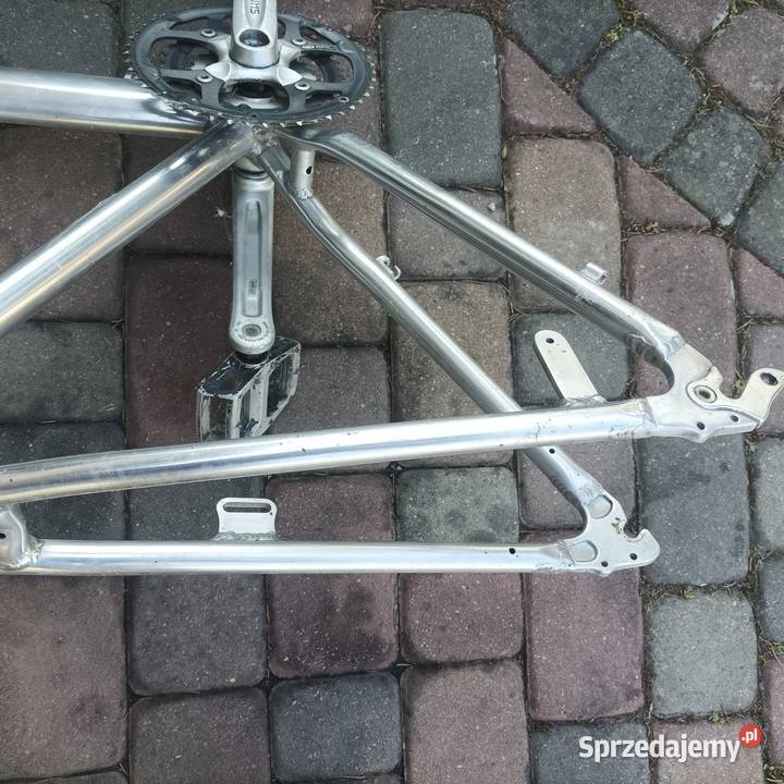 Rama do roweru srebrna ładna aluminium Rzeszów sprzedam