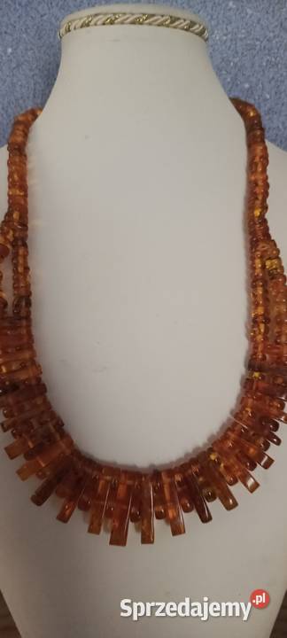 Naszyjnik Bursztyn Vintage Białystok