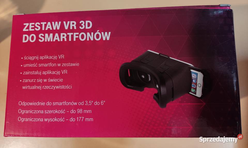 Zestaw VR 3D do Smartfonów www Lutomiersk
