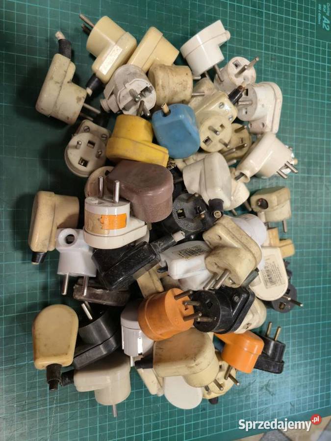 Wtyczki elektryczne mix duży zestaw Dąbrowa Górnicza