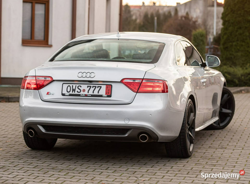 Audi A5 Coupe S5 32i 265 F1 BO Sline Opłacona czujnik zmierzchu Zwoleń