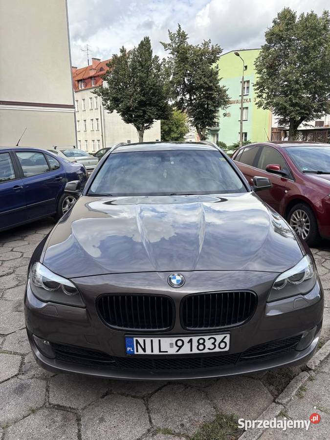 2013 BMW 520d F11 Zadbana lakier metallic Iława
