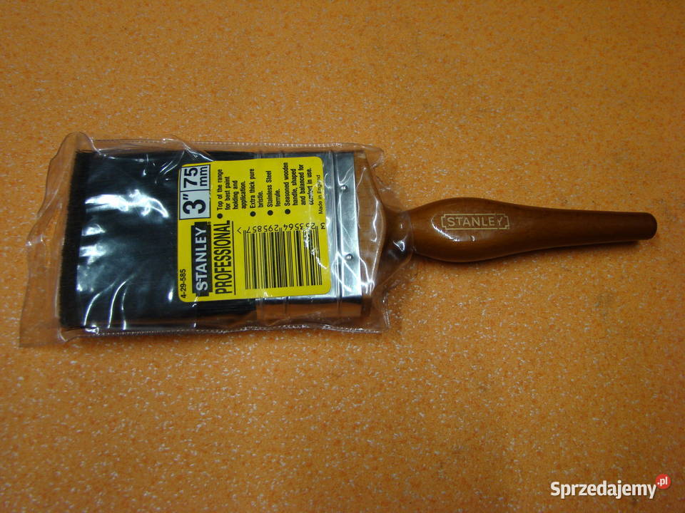 Pędzel Professional STANLEY 75 mm Ref 429585 Bielsko-Biała sprzedam