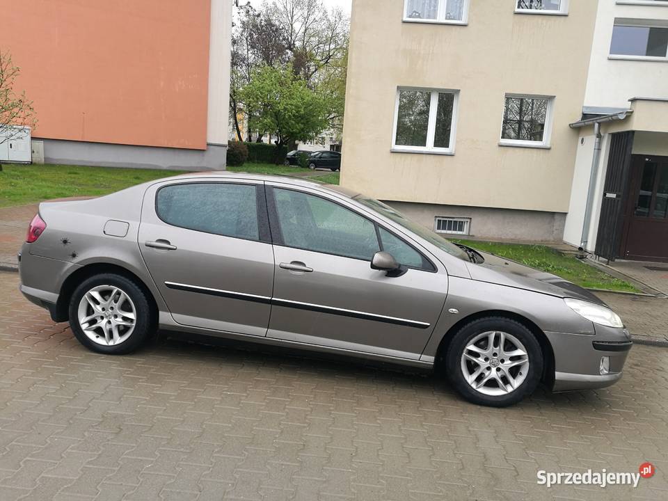 bogata wersja PEUGEOT 407 sedan poj 20 hdi skrz elektrycznie ustawiane fotele Elbląg