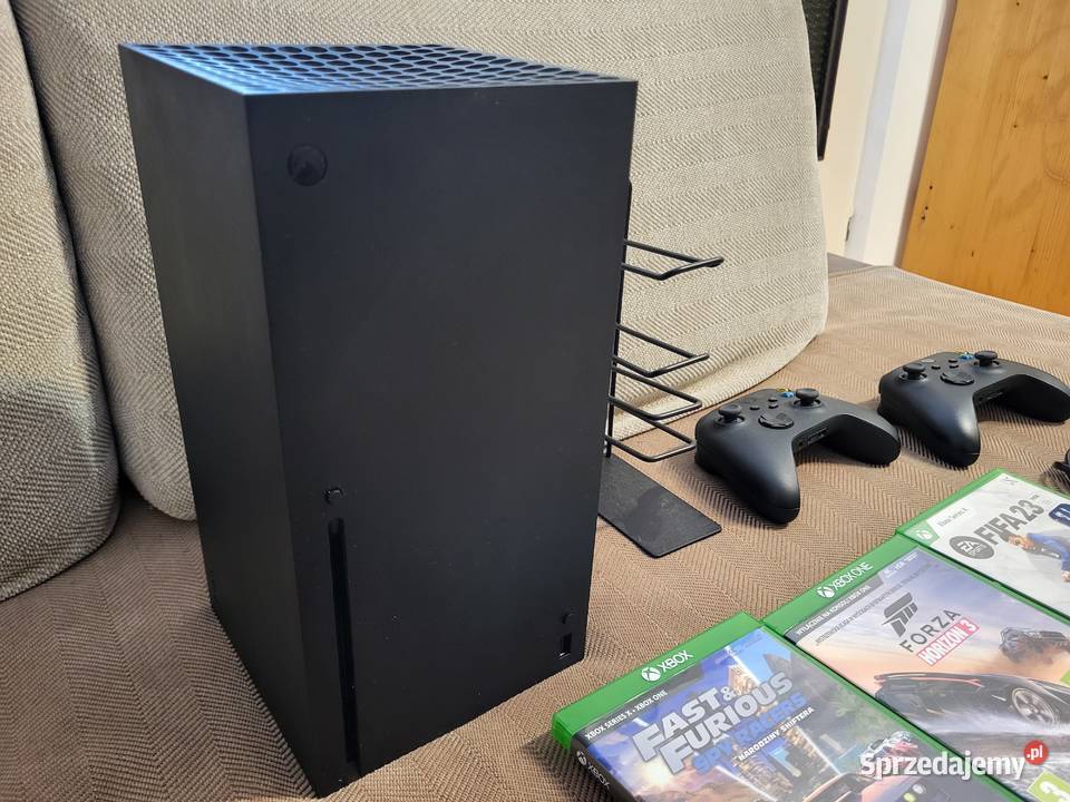 Konsola Xbox Series X 2 pady pudełko okablowanie Xbox Libiąż