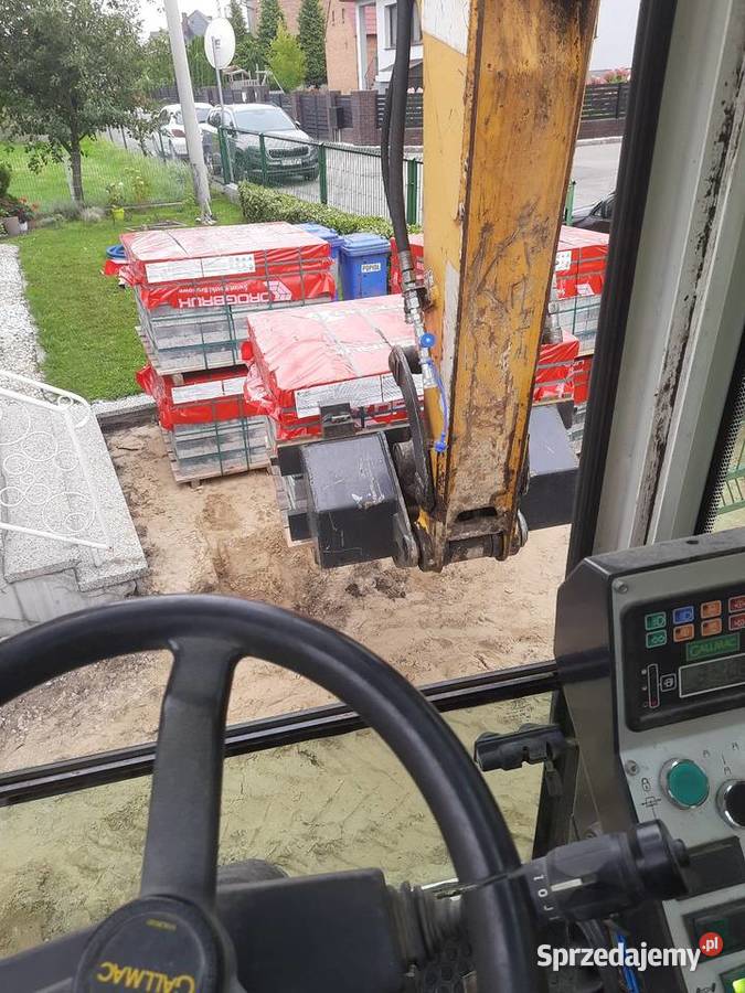 Koparko ładowarka Gallmac MWM 100 lt z 2010 roku Kabina wielkopolskie Ostrów Wielkopolski