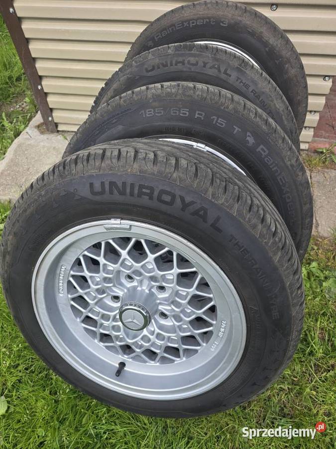 Mercedes felgi aluminiowe R15 warmińsko-mazurskie Małdyty