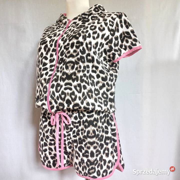 Piżama damska Kombinezon krótki r LXL Kaptur Piżamy i szlafroki Białystok