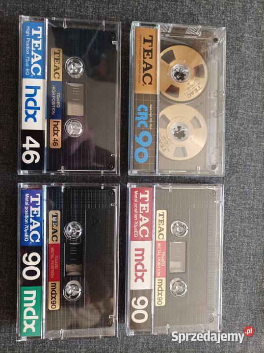 Kaseta TEAC hdx 46 Super Chrom 8 sztuk Warszawa