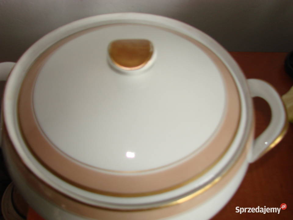 Karolina porcelanowa waza PRL Porcelana i szkło